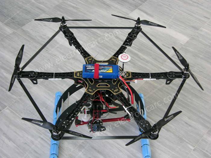 6 x Tirante para extensores F550 a 660